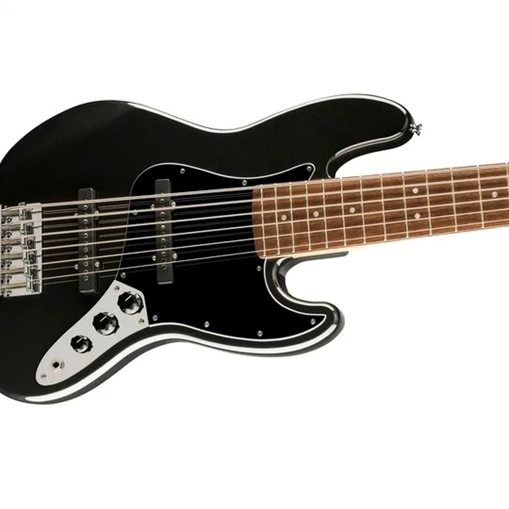 Avis & Test de la basse électrique Squier Affinity Jazz Bass VI BKM