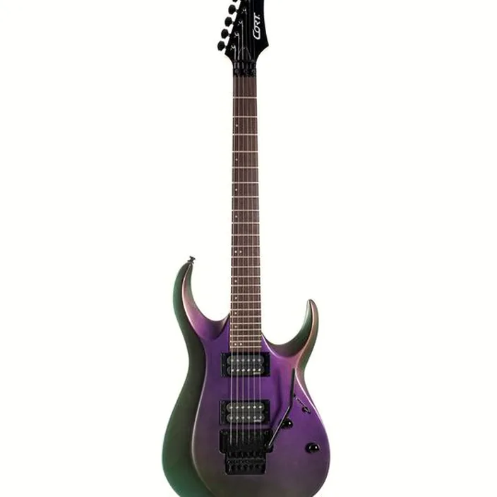 Guitare électrique Cort X-300 Flip Purple
