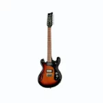 Avis & Test de la guitare électrique Danelectro 66-12 3 Tone Sunburst