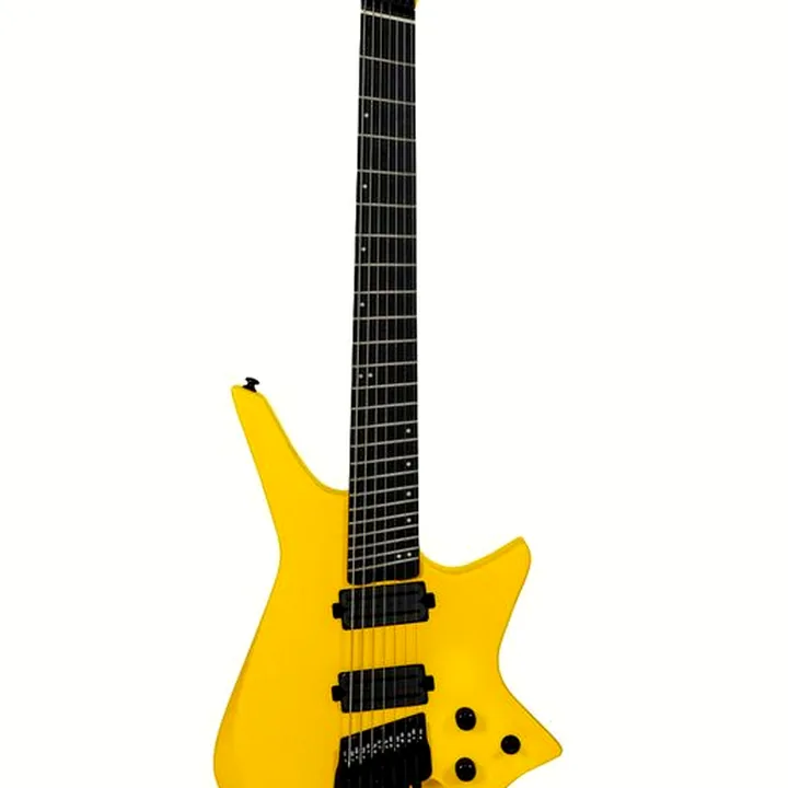 Guitare électrique Hils HZ7 Satin Honey Yellow