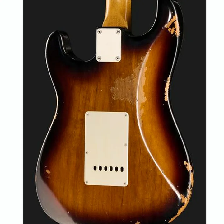 Avis & Test de la guitare électrique Maybach Stradovari Superfly HSS 2TSB