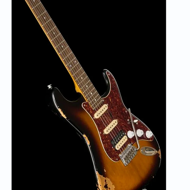 Avis & Test de la guitare électrique Maybach Stradovari Superfly HSS 2TSB
