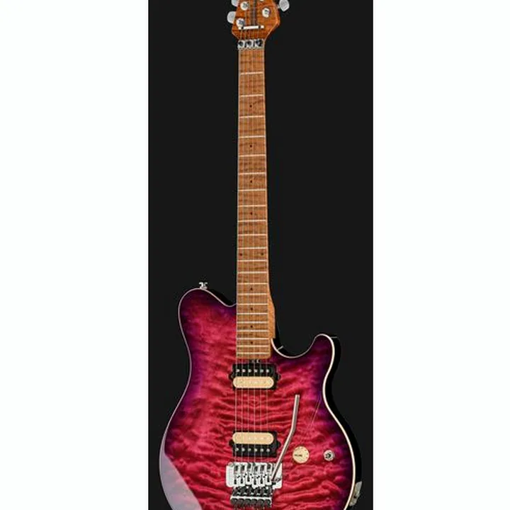 Avis & Test de la guitare électrique Music Man Axis Ollalieberry Quilt