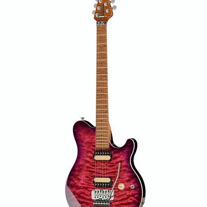 Guitare électrique Music Man Axis Ollalieberry Quilt
