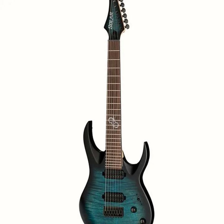 Guitare électrique Solar Guitars AB2.7Blue Burst Thomann LTD