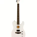 Avis & Test de la guitare Fender LTD Finneas Am Acous Tele WHT