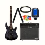 Avis, Test de la guitare Harley Benton Dullahan-AT 24 TBK Bundle