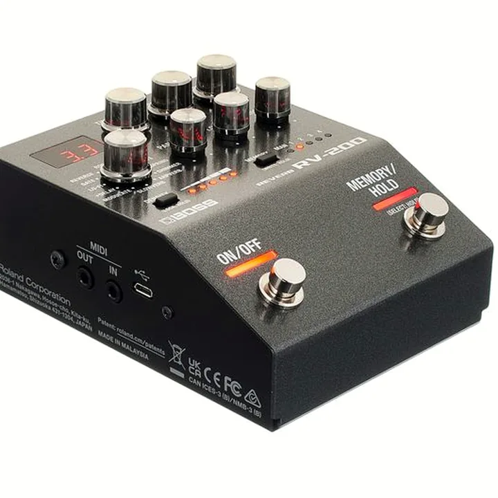 Avis, Test de la pédale Boss RV-200 Reverb