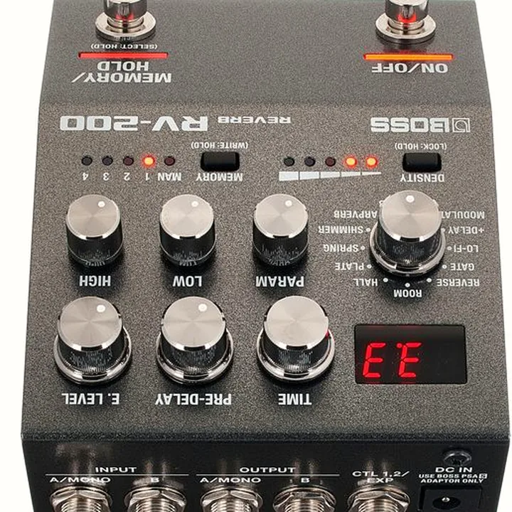 Avis, Test de la pédale Boss RV-200 Reverb