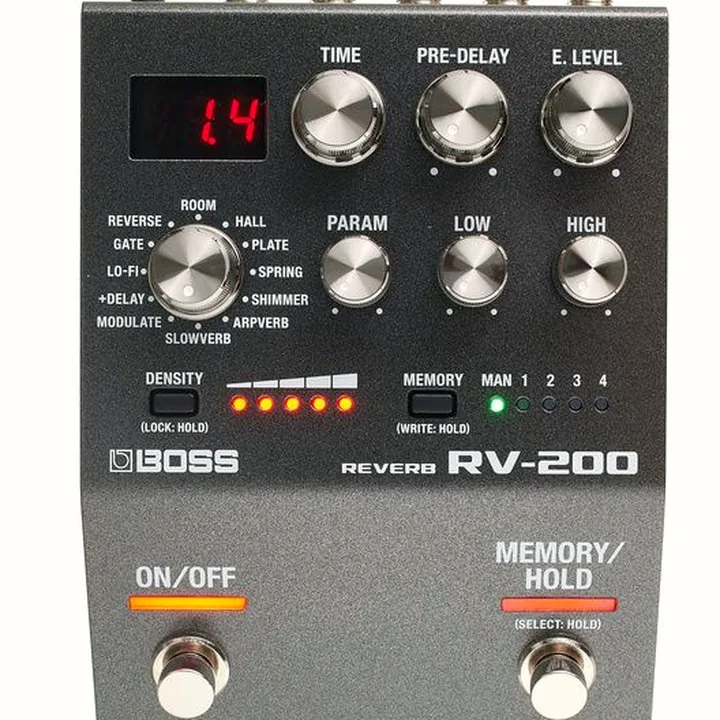 Avis, Test de la pédale Boss RV-200 Reverb