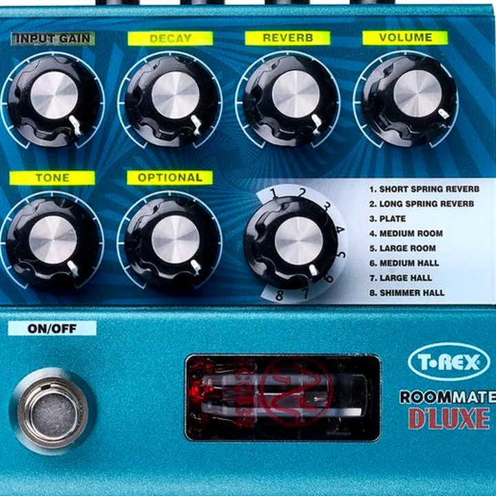 Avis & Test de la pédale T-Rex RoomMate D’luxe Reverb