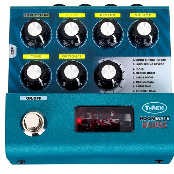 Avis & Test de la pédale T-Rex RoomMate D’luxe Reverb