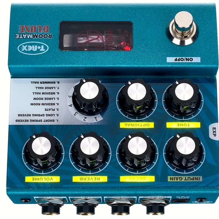 Avis & Test de la pédale T-Rex RoomMate D’luxe Reverb