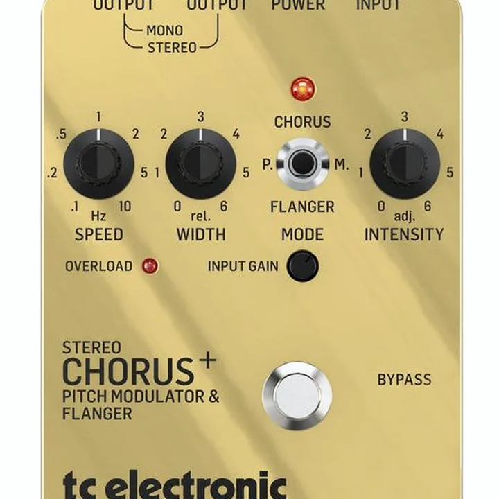 Avis & Test de la pédale tc electronic SCF Gold SE Chorus/Flanger