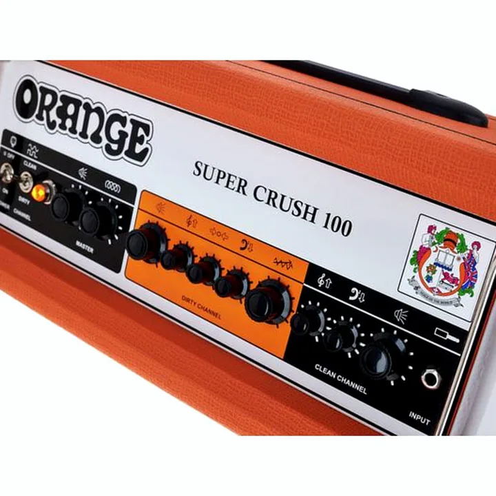 Avis, Test de la tête guitare Orange Super Crush 100 Head