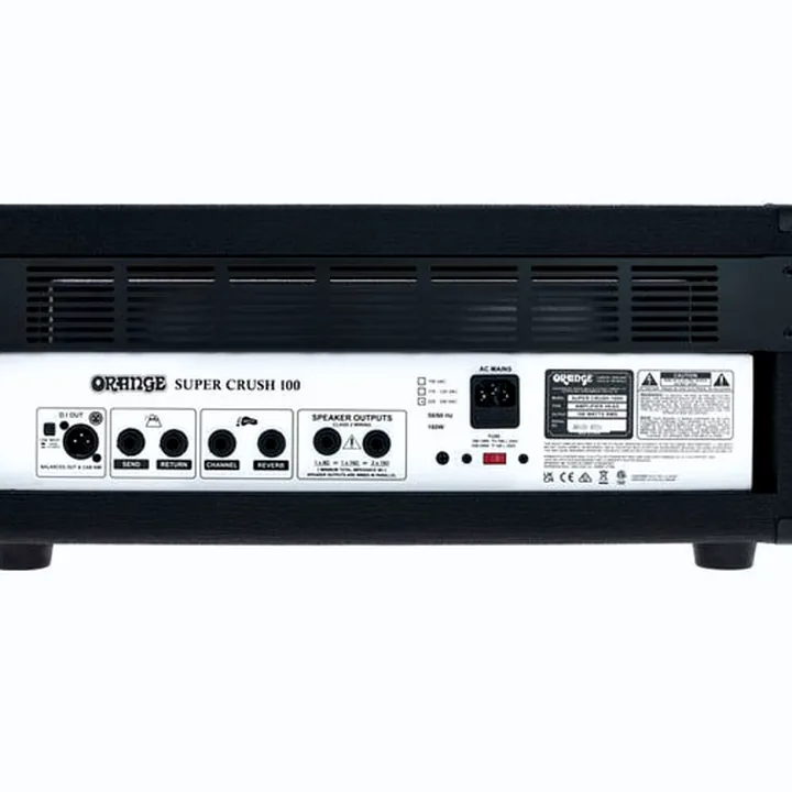 Avis, Test de la tête guitare Orange Super Crush 100 Head Black