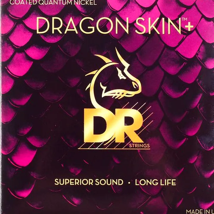 DR Strings Dragon Skin+ DEQ-9 Coated