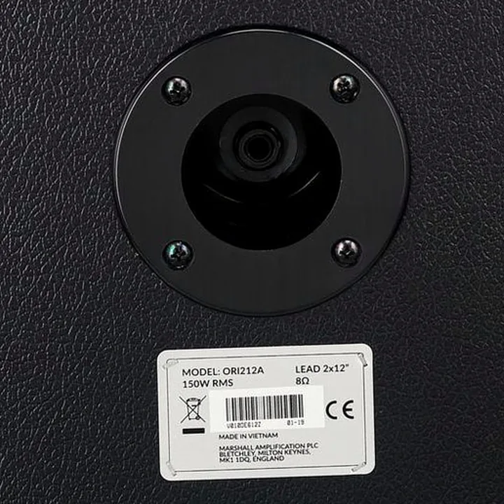 Avis, Test du baffle Marshall Origin 212 A Cabinet