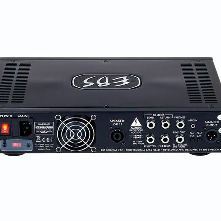 Avis & Test EBS Reidmar 752 Bass Amp Head