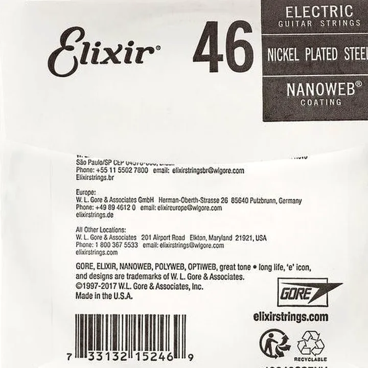 Avis & Test : Elixir .046 Electric Guitar