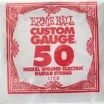 Avis & Test : Ernie Ball 050 Single String Wound 6x Set