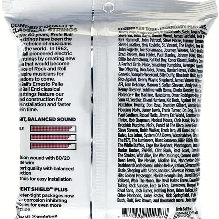 Avis & Test Ernie Ball Ernesto Palla 3-pack 3409