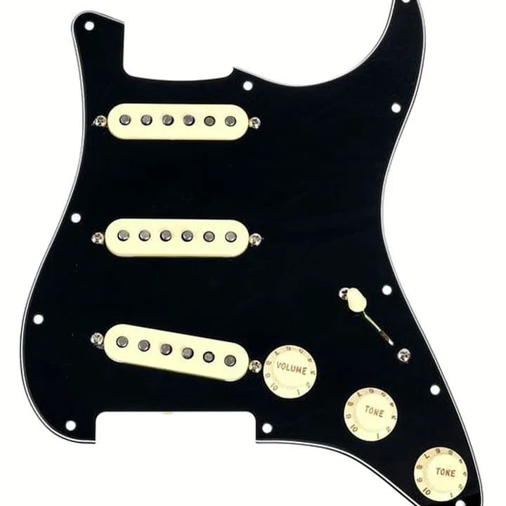Avis & Test : Fender Pre-Wired ST Pickg FAT 50 BK