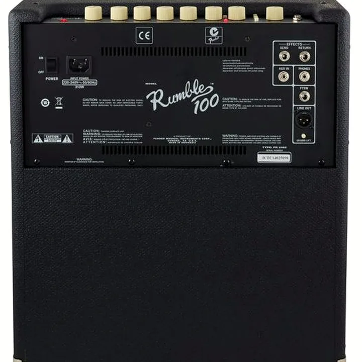 Avis & Test : Fender Rumble 100