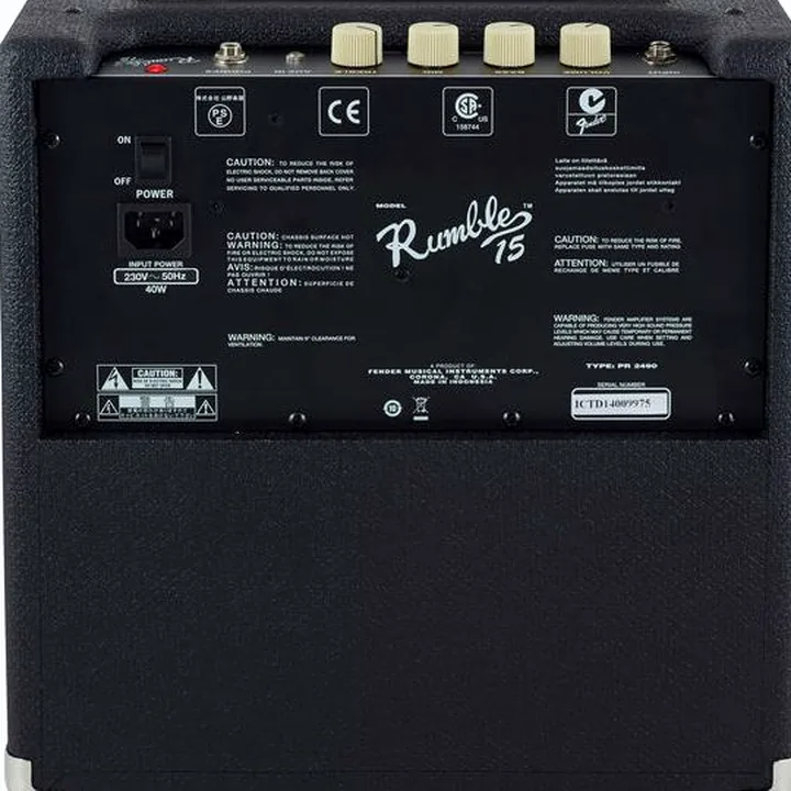 Avis, Test : Fender Rumble 15