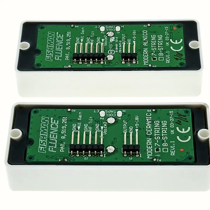 Avis & Test : Fishman Fluence Mod. 7 V2 Soapb.Set WH