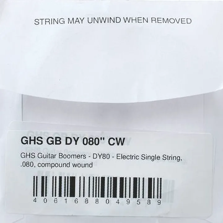 Avis, Test GHS Boomers Single String 080