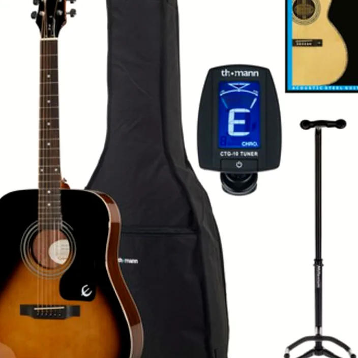 Guitare acoustique Epiphone DR-100 VSB Bundle