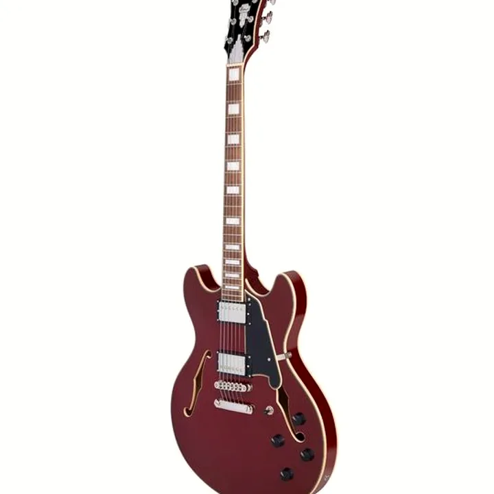 Avis, Test Guitare DAngelico Premier DC Burnt Red