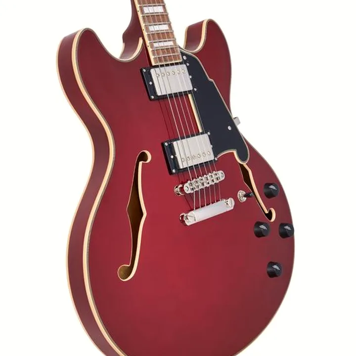 Avis, Test Guitare DAngelico Premier DC Burnt Red