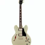 Avis & Test Guitare électrique Gibson 1964 ES-335 Aspen White VOS