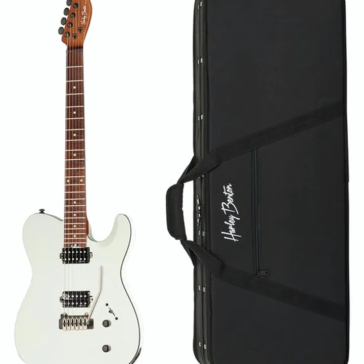 Guitare électrique Harley Benton Fusion-T HH Roasted SW Bundle