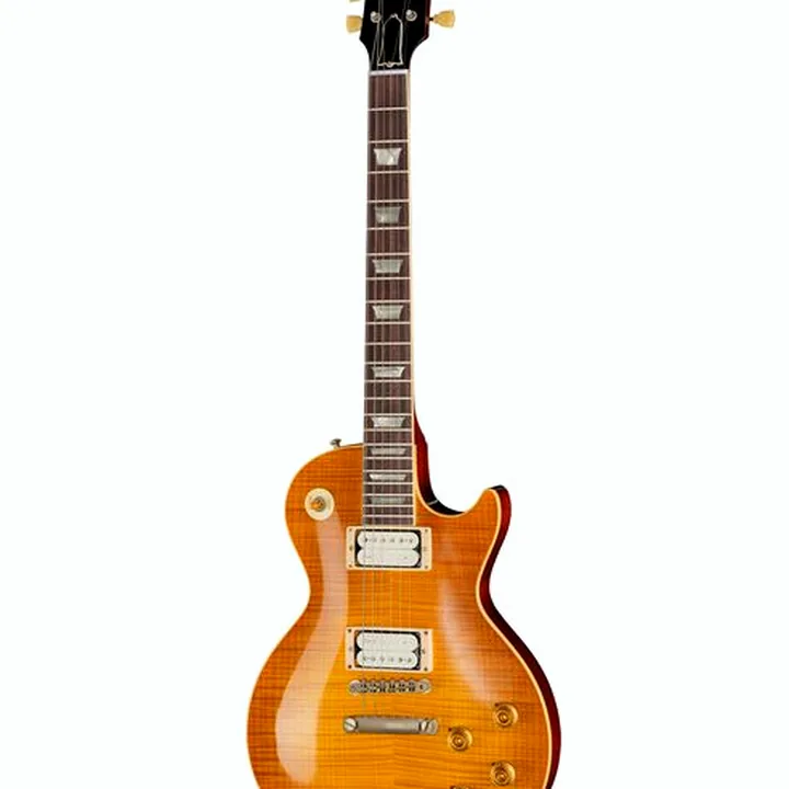 Guitare Gibson 59 LP Standard HPT Amber B #3