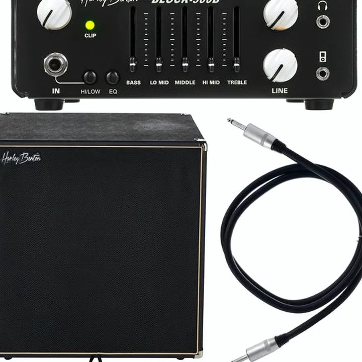 Harley Benton Block-300B Bundle