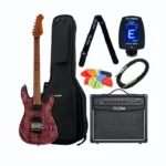 Avis & Test Harley Benton Fusion-III HH FR Roast. Bundle