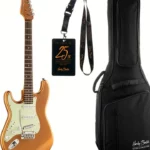 Avis & Test : Harley Benton ST-25TH LH Firemist