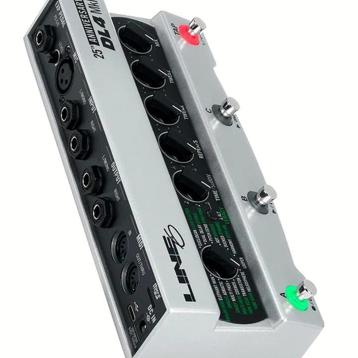 Avis & Test : Line6 25th Anni. DL4 MkII Silver LTD