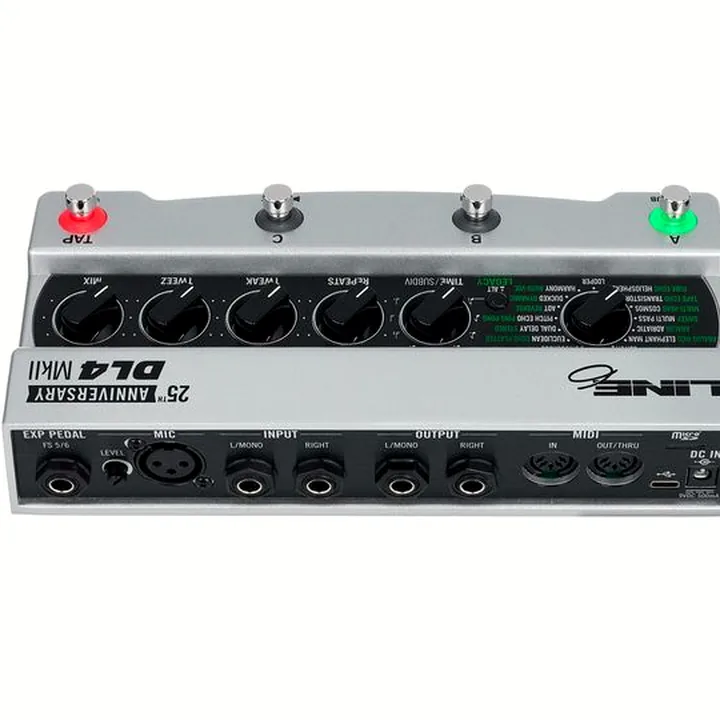 Avis & Test : Line6 25th Anni. DL4 MkII Silver LTD