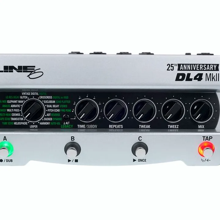 Avis & Test : Line6 25th Anni. DL4 MkII Silver LTD