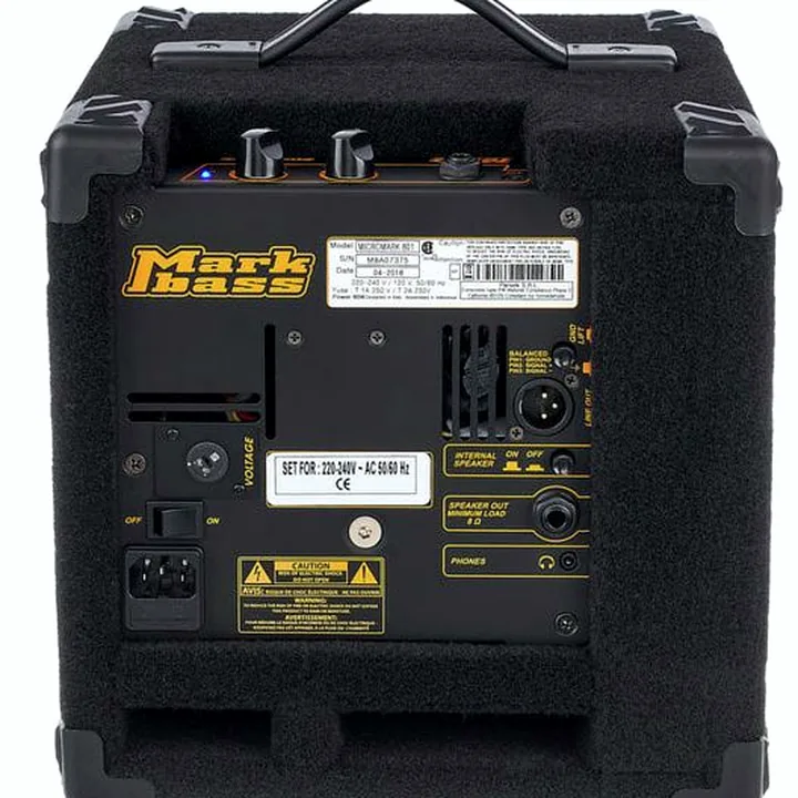 Avis & Test : Markbass Micromark 801