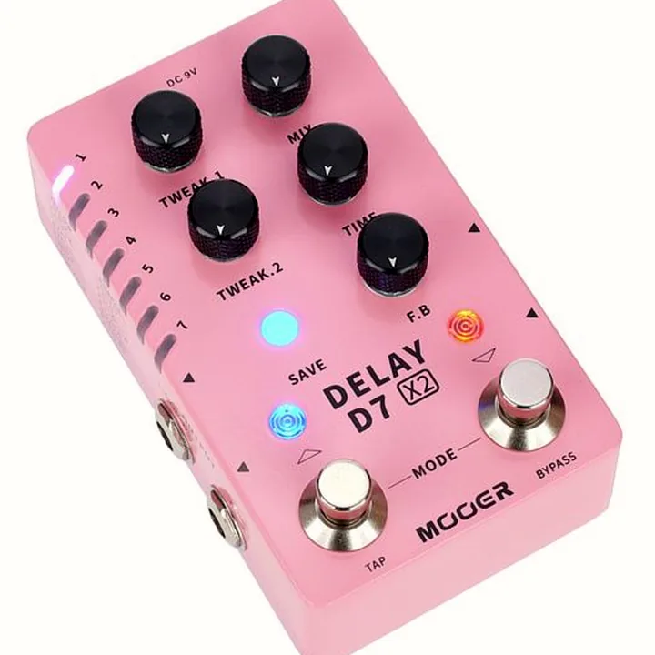Avis, Test Mooer D7 X2 Delay