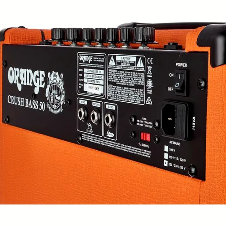 Avis, Test : Orange Crush Bass 50