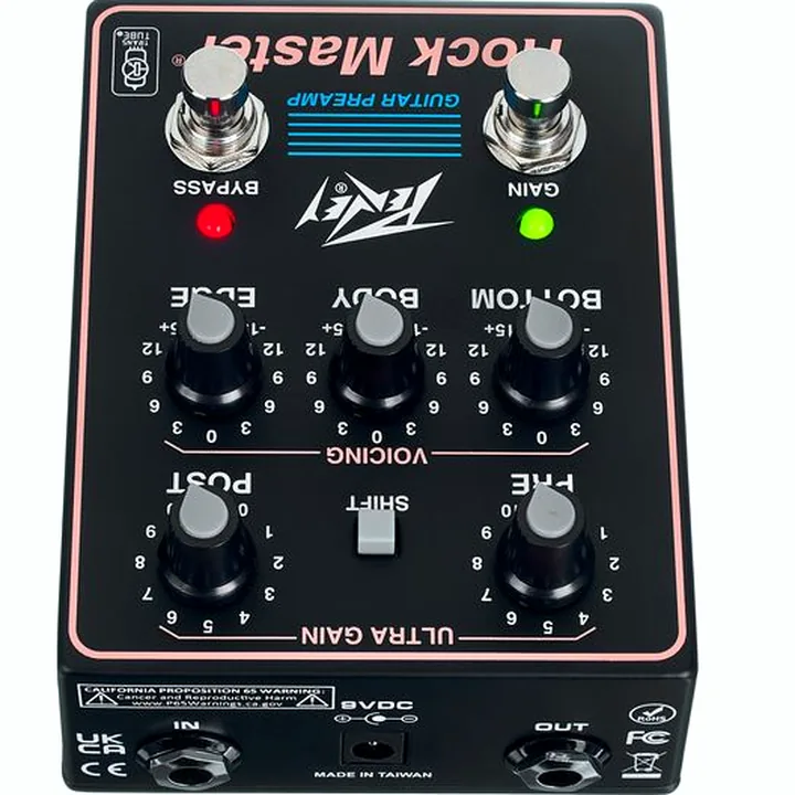 Avis & Test : Peavey Rock Master Preamp Pedal