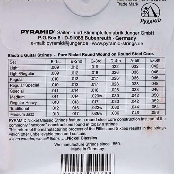 Avis, Test : Pyramid Nickel Classic Special 010-048