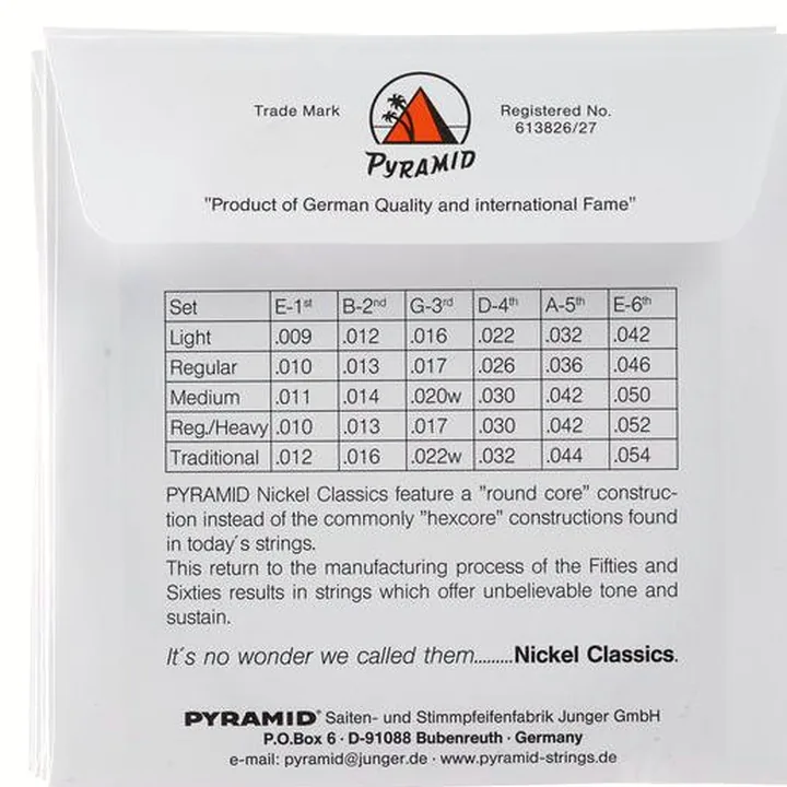 Avis, Test : Pyramid Nickel Classics Regular010-046