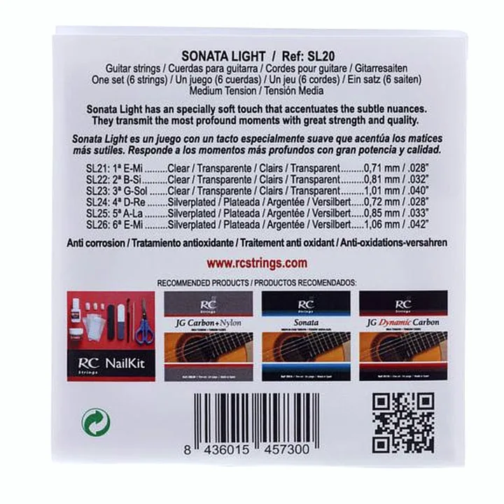 Avis & Test RC Strings Sonata Light – SL20